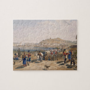 Kerts uit het Noorden, bord uit 'The Seat of War' Legpuzzel