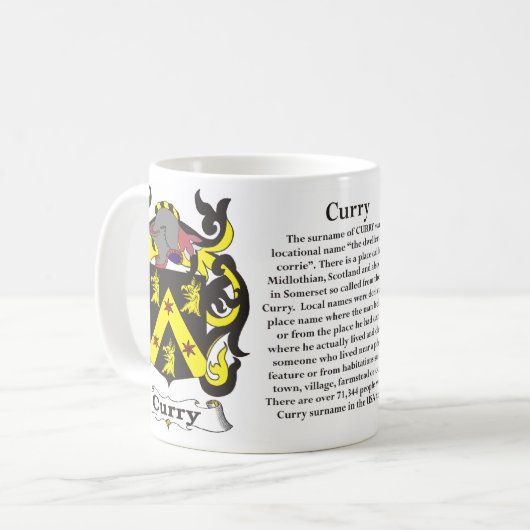 Kery Family Coat of Arms Mok (Voorkant links)