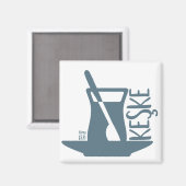 Keske Magnet (Voorkant / Achterkant)