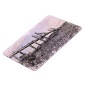 Kessock Bridge Scotland Artistic Watercolour Magneet (Linkerzijde)