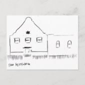 Kestenbaum Bedford-Stuyvesant Synagogue Briefkaart (Voorkant)