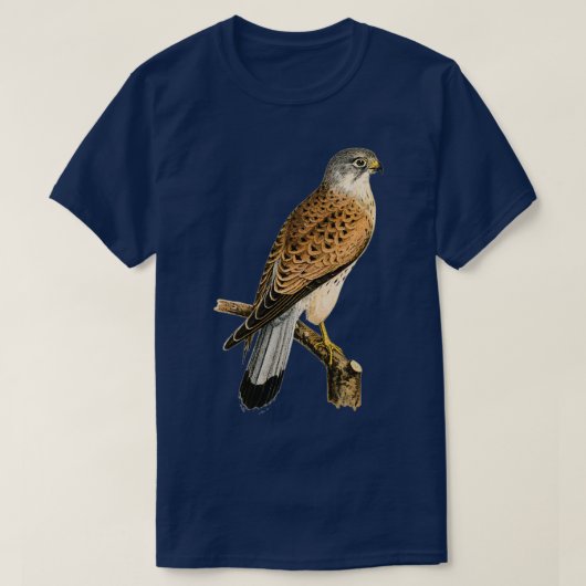 Kestrel Bird of proy T-shirt (Design voorkant)