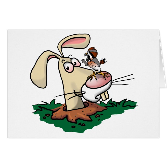 Kestrel en konijn (Voorkant Horizontaal)