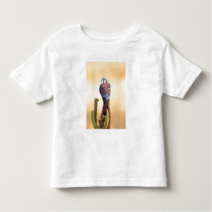 Kestrel, Falco sparverius, Inheems voor de VS en C Kinder Shirts