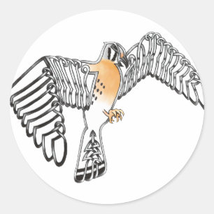 Kestrel Ronde Sticker