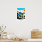Keswick England Reisprint Poster (Keuken)