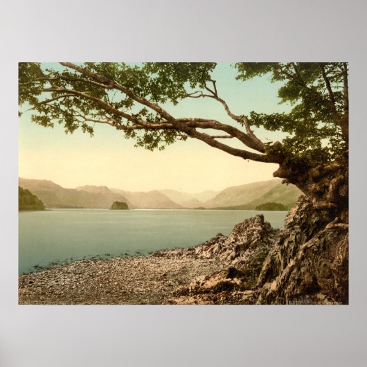 Keswick I, Derwentwater, Lake District, Engeland Poster (Voorkant)