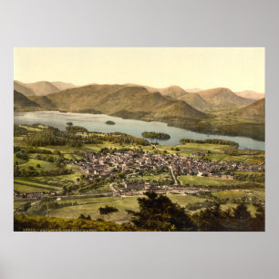 Keswick II, Derwentwater, Lake District, Engeland Poster