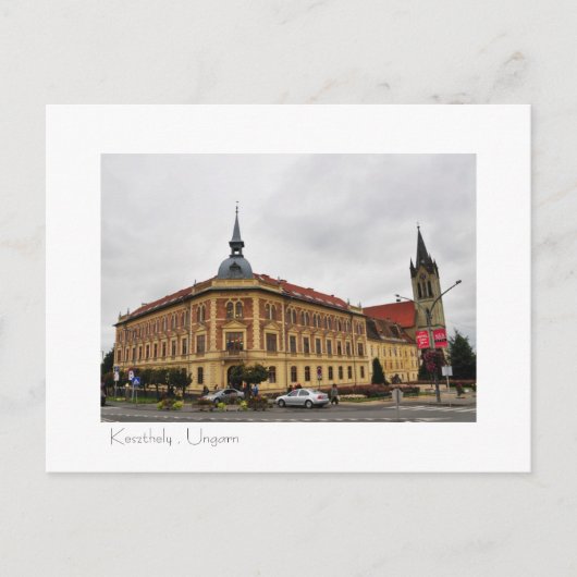 Keszthely, Ungarn Postkarte Briefkaart (Voorkant)