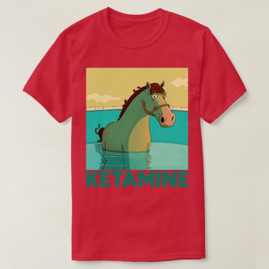 Ketamine 1 t-shirt (Design voorkant)