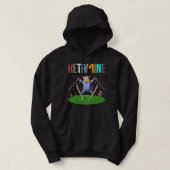 Ketamine Skiing Jumping Beer Hoodie (Design voorkant)