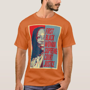 Ketanji Brown Jackson 1st Supreme Court Justice Bl T-shirt