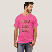 Ketanji Brown Jackson 1st Supreme Court Justice Bl T-shirt (Voorkant volledig)