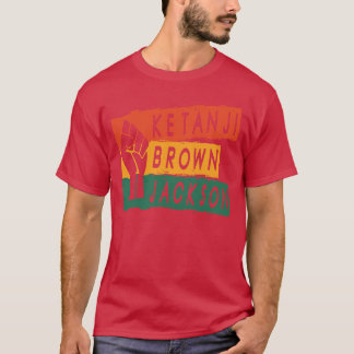 Ketanji Brown Jackson Black History Afrikaanse vro T-shirt