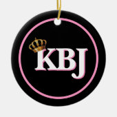 Ketanji Brown Jackson KBJ Kerstmis Keramisch Ornament (Voorkant)