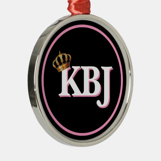 Ketanji Brown Jackson KBJ Premium Keepomwille Metalen Ornament (Rechts)