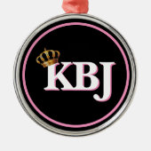 Ketanji Brown Jackson KBJ Premium Keepomwille Metalen Ornament (Voorkant)