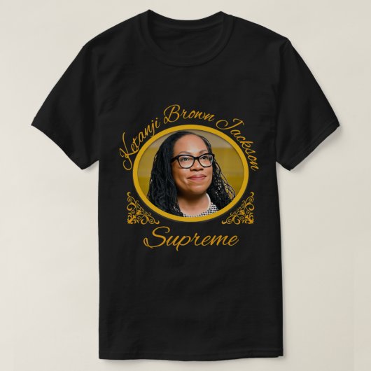 Ketanji Brown Jackson Supreme Commemorative Souven T-shirt (Design voorkant)