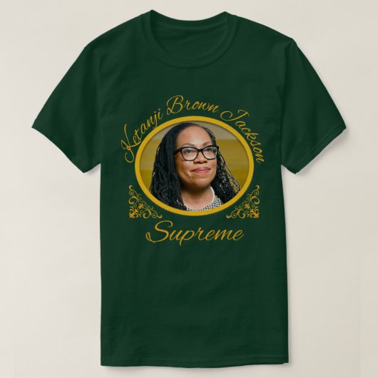 Ketanji Brown Jackson Supreme Commemorative Souven T-shirt (Design voorkant)