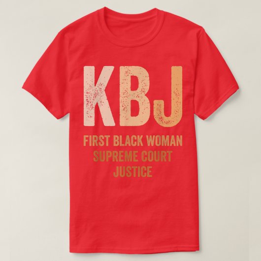 Ketanji Brown Jackson Tshirt Hooggerechtshof (Design voorkant)
