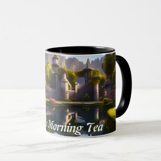 Ketav's Ochtendthee Mok (Voorkant rechts)