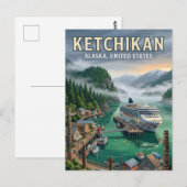 Ketchikan, Alaska Alaska Briefkaart (Voorkant / Achterkant)