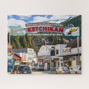 Ketchikan, Alaska, Alaska haven aanlopend Legpuzzel