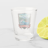 Ketchikan, Alaska Alaska Shot Glas (Achterkant)