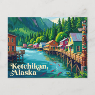 Ketchikan Alaska Briefkaart