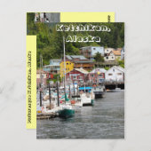 Ketchikan, Alaska Briefkaart (Voorkant / Achterkant)