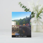 Ketchikan Alaska Briefkaart (Staand voorkant)