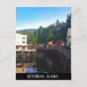 Ketchikan Alaska Briefkaart (Voorkant)