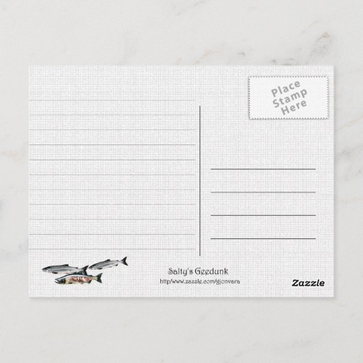 Ketchikan, Alaska Briefkaart (Achterkant)