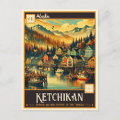 Ketchikan, Alaska |  Briefkaart (Voorkant)