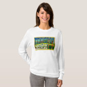 Ketchikan, Alaska - Grote letterscènes T-shirt (Voorkant volledig)
