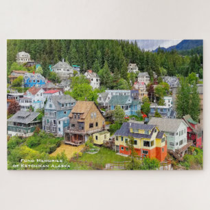 Ketchikan Alaska Jigzaag Puzzle Legpuzzel