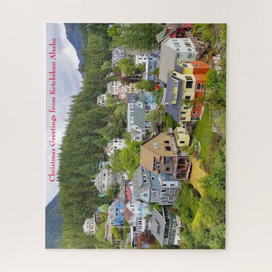 Ketchikan Alaska Legpuzzel (Verticaal)