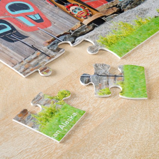 Ketchikan Alaska Legpuzzel (Zijkant)