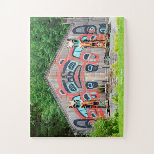 Ketchikan Alaska Legpuzzel (Verticaal)