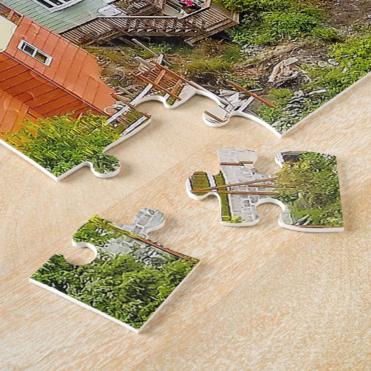 Ketchikan Alaska Legpuzzel (Zijkant)