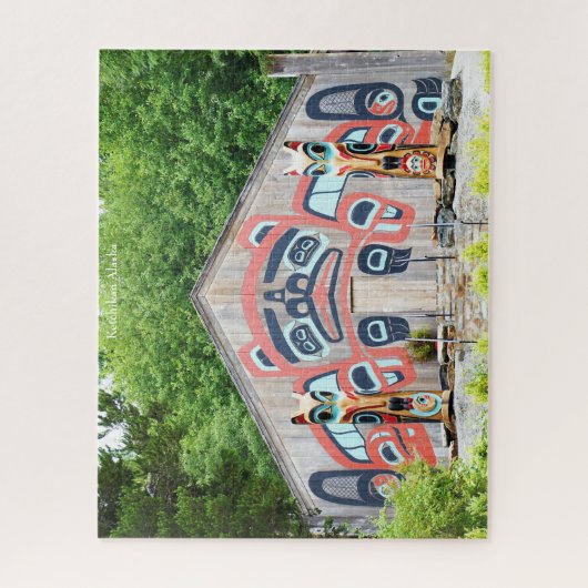 Ketchikan Alaska Legpuzzel (Verticaal)
