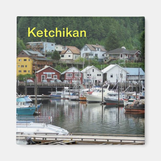 ketchikan alaska magneet (Voorkant)