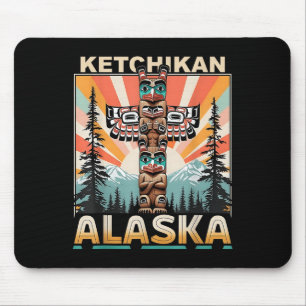 Ketchikan Alaska Native Amerikaanse Indiaanse Tote Muismat