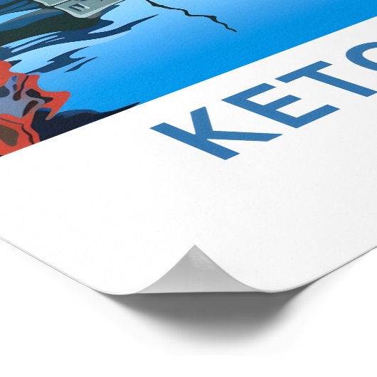 Ketchikan Alaska Reisprint Poster (Hoek)