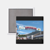 Ketchikan Alaska souvenir fotomagneet Magneet (Voorkant / Achterkant)