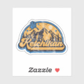 Ketchikan, Alaska Sticker (Vel)