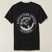 Ketchikan Alaska USA Avontuur wacht 1 T-shirt (Design voorkant)