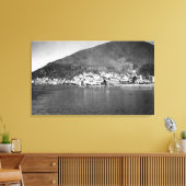 Ketchikan, Alaska van de aanrijdende foto van het  Canvas Afdruk (Insitu (Woonkamer))
