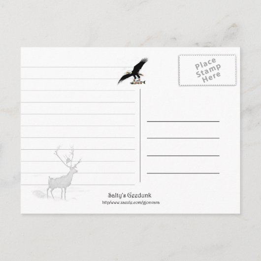 Ketchikan Briefkaart (Achterkant)