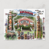 Ketchikan Briefkaart (Voorkant)